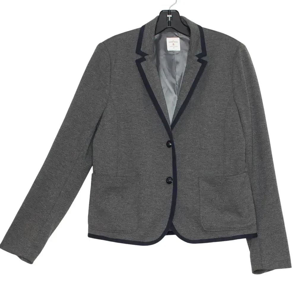 Gap Academy Blazer Business Casual Smart Preppy Minimalist Office Office Gray 8